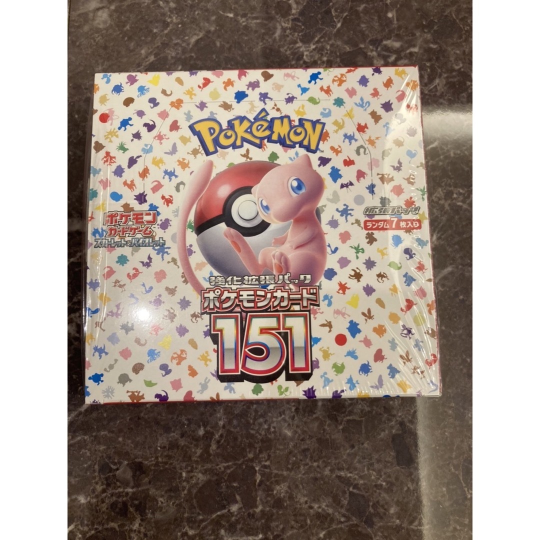 最高の品質の ポケモンカード 151ボックス シュリンク付き Box/デッキ