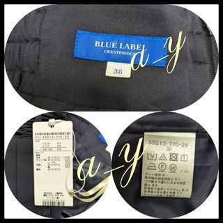 BLUE LABEL CRESTBRIDGE - 【新品・紙タグ付】ブルーレーベルクレスト