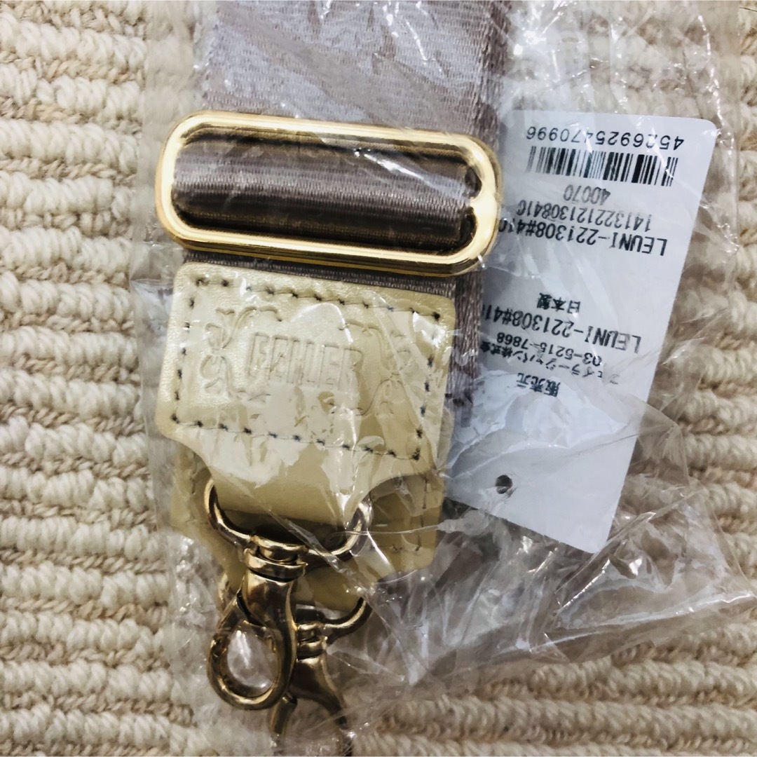 FEILER - 【新品】ショルダーストラップ フェイラー ベージュの FEILER - 【新品】ショルダーストラップ フェイラー ベージュの