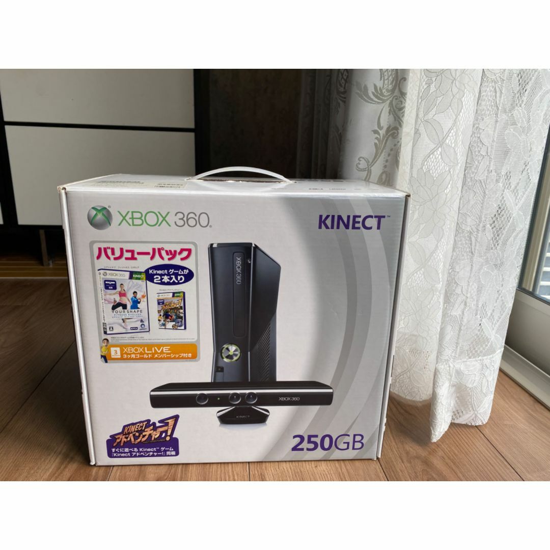 Xbox360本体　KINECT 付き