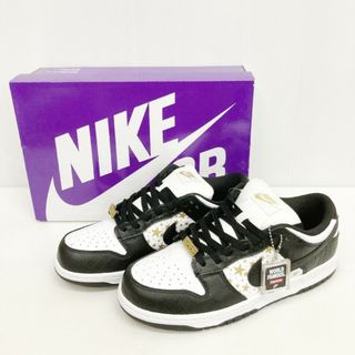 ナイキ(NIKE)の★ ナイキ × シュプリーム ダンクロー ブラック×ホワイト 27.5cm(スニーカー)