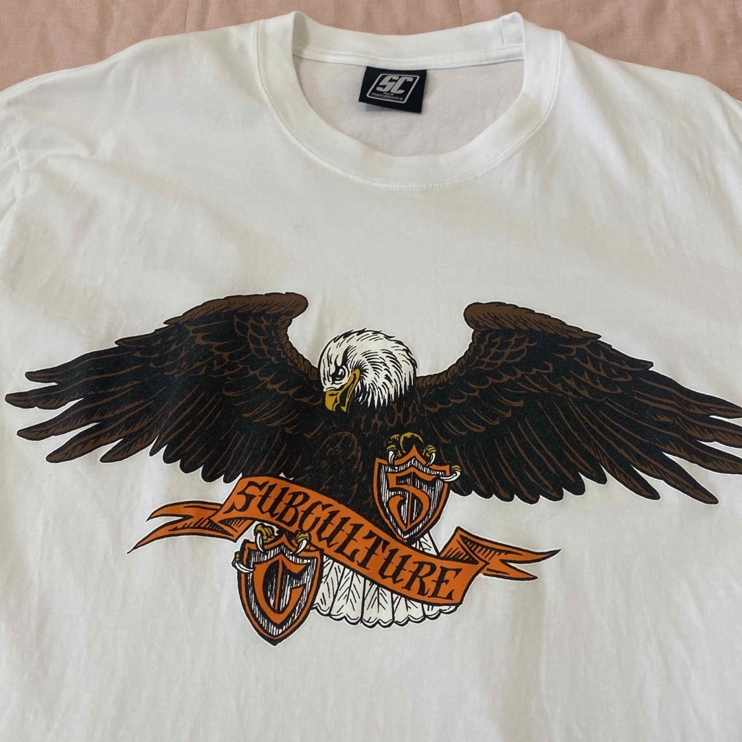 SUBCULTURE TWIN EAGLE T-SHIRT BLACK