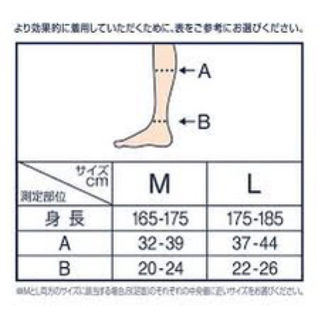 MediQttO(メディキュット)の□新品・未開封□着圧ソックス メンズ メディキュット フォーメン ブラックM メンズのレッグウェア(ソックス)の商品写真