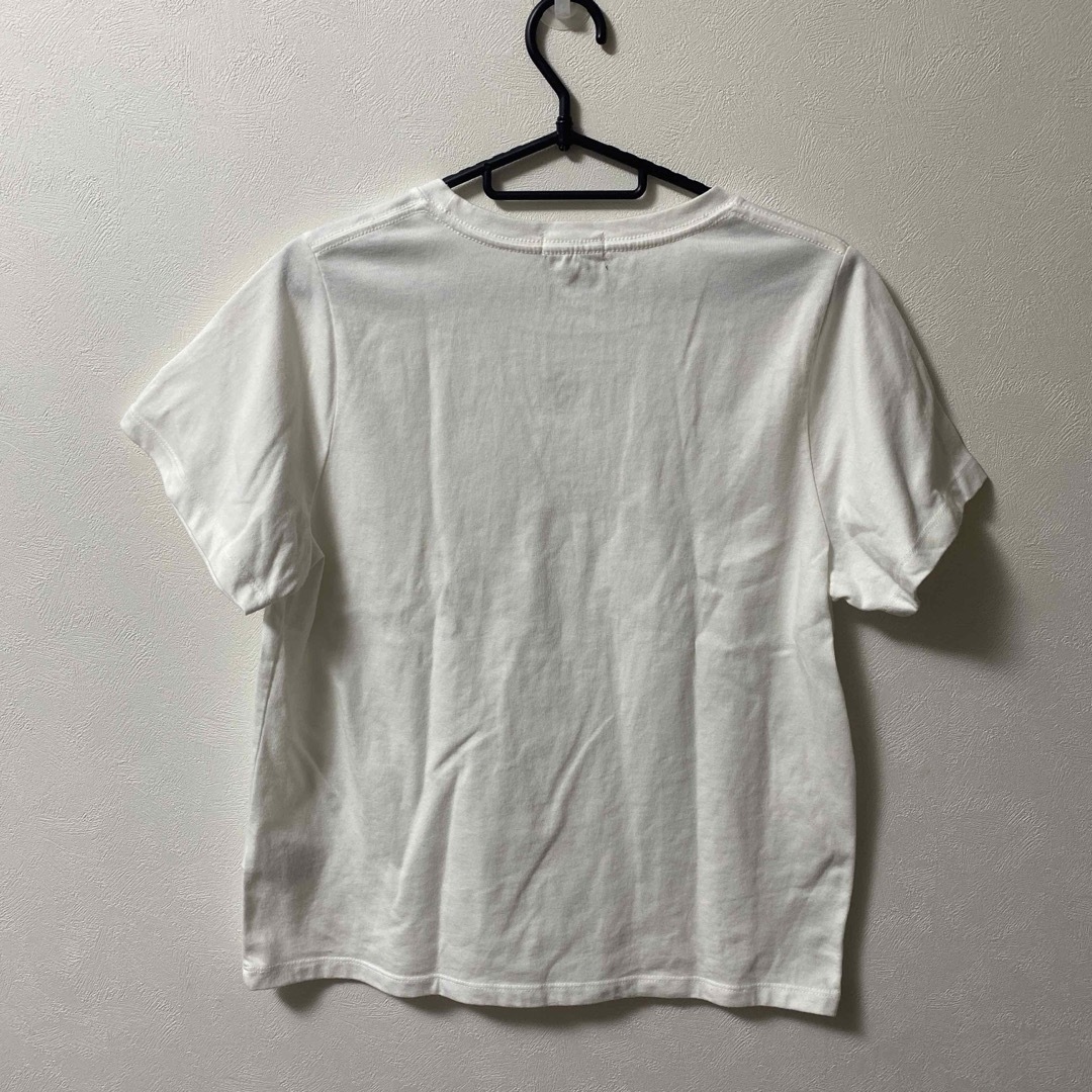SM2(サマンサモスモス)のSamansa Mos2 お花刺繍　Tシャツ レディースのトップス(Tシャツ(半袖/袖なし))の商品写真