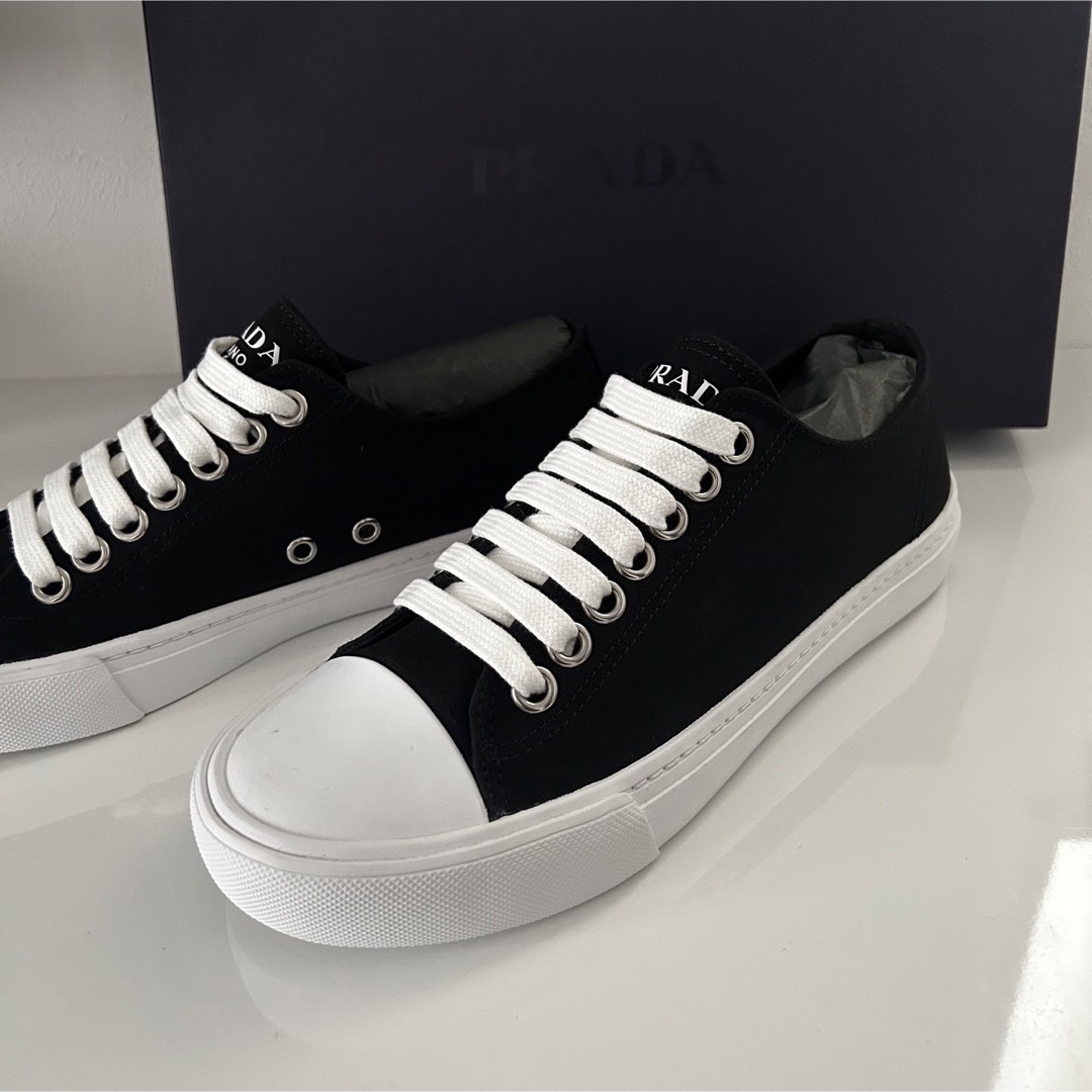 PRADA - 【新品未使用・正規品】PRADA プラダ キャンバススニーカー