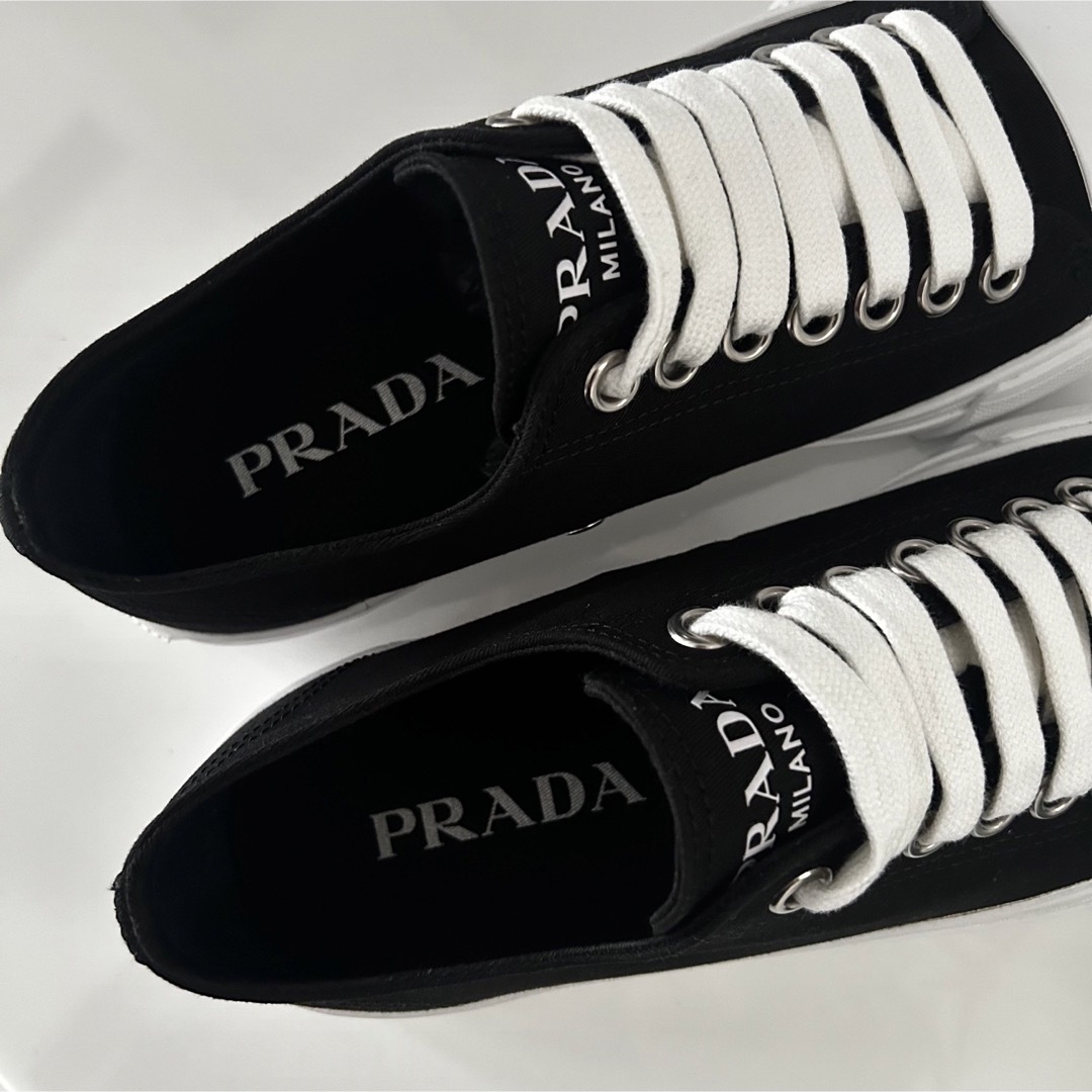 PRADA - 【新品未使用・正規品】PRADA プラダ キャンバススニーカー