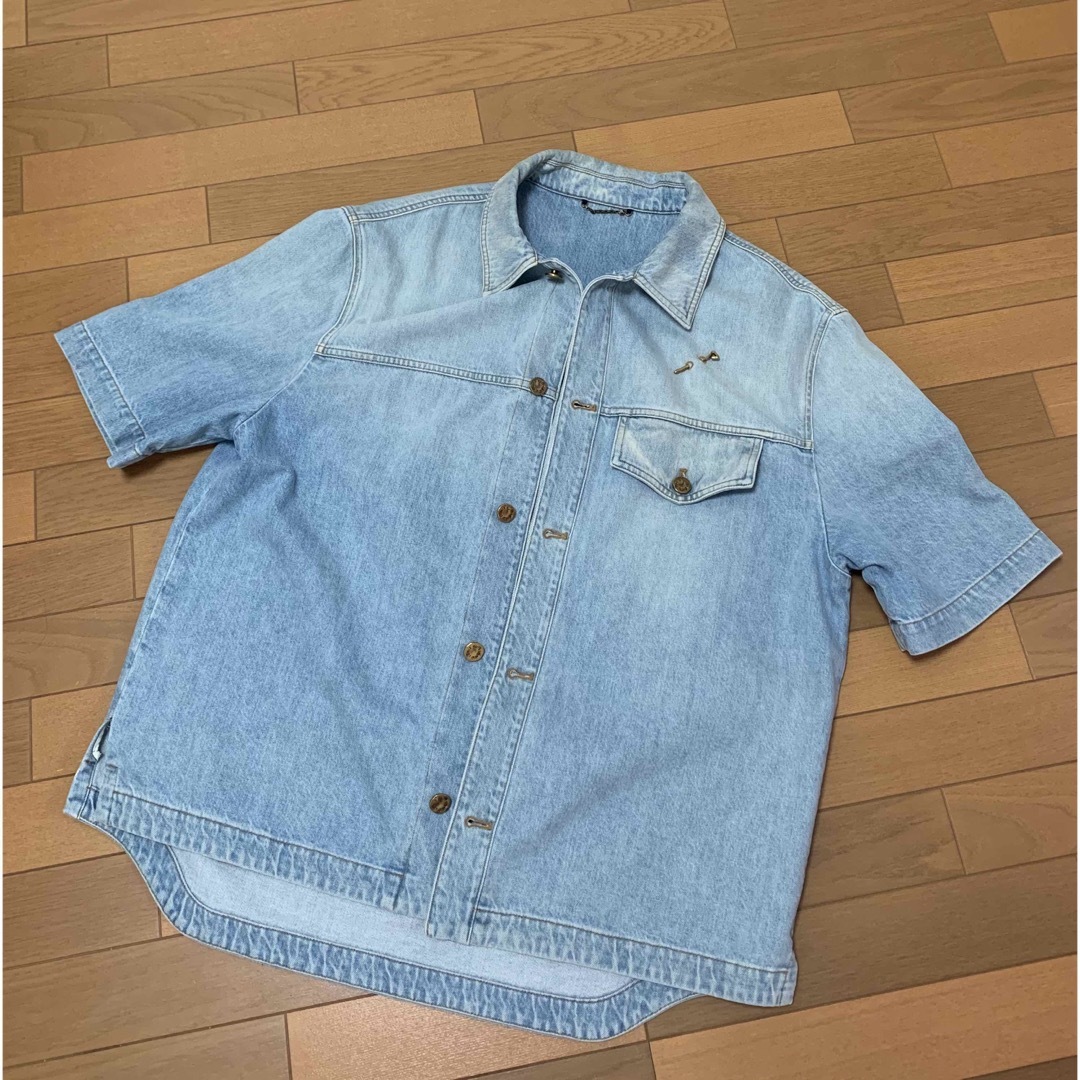 louis vuitton denim shirts XXL