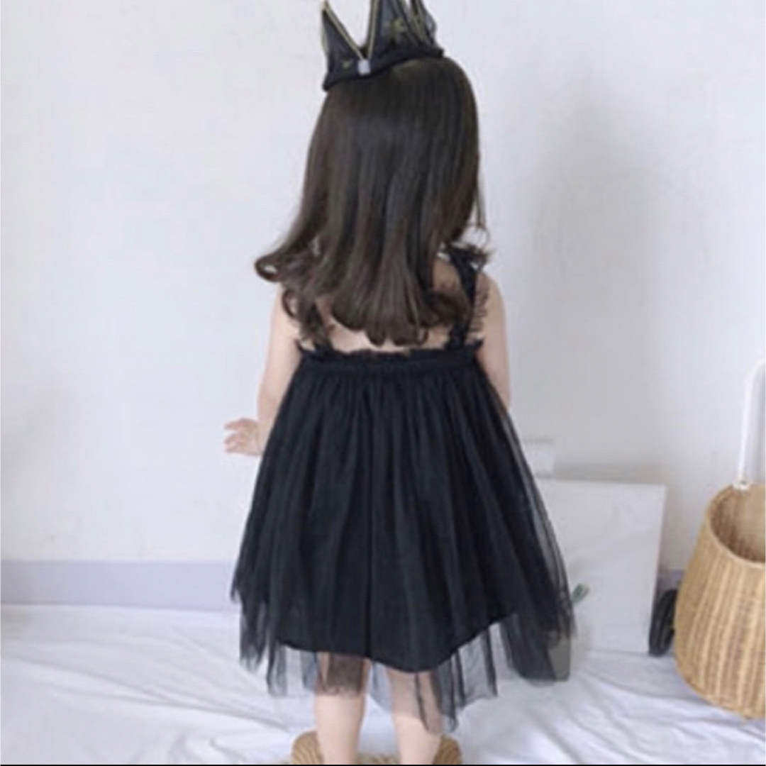 SALE！ベビー  キッズ チュール ドレス ワンピース  プリンセス 誕生日 キッズ/ベビー/マタニティのキッズ服女の子用(90cm~)(ワンピース)の商品写真