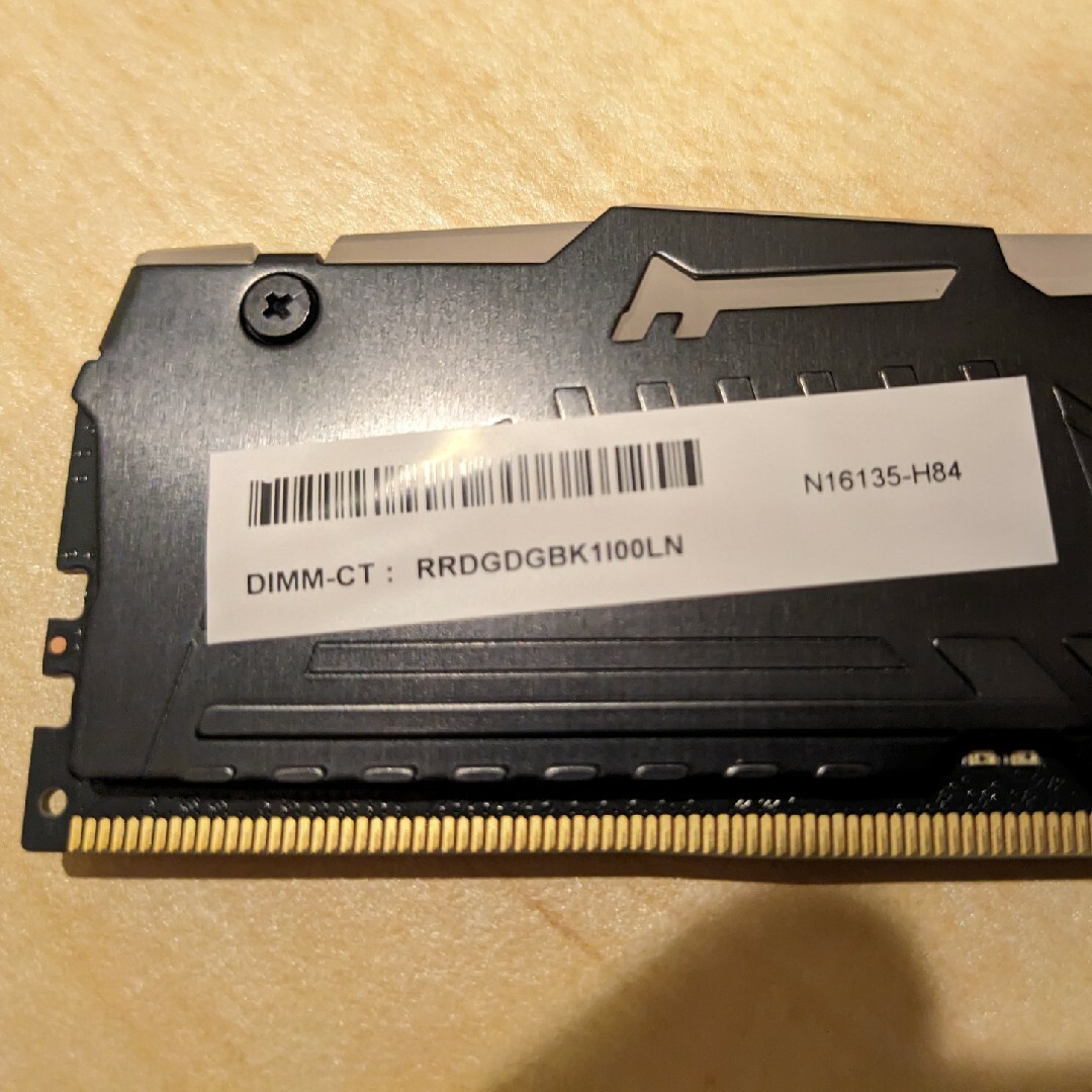 Kingston Fury DDR5-5200MHz 16GB 8GBx2枚-