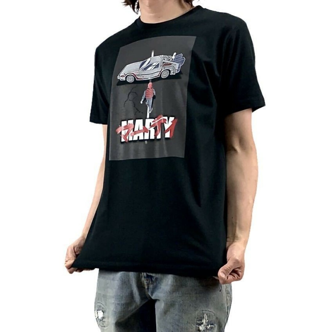 リンガーtシャツ　バックトゥザフューチャー　tシャツ