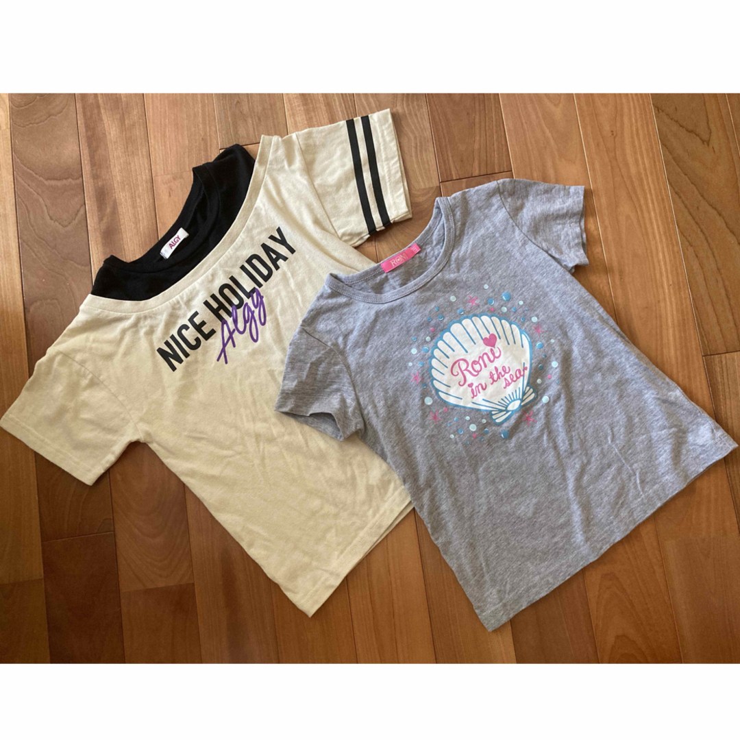 ALGY(アルジー)のALGY アルジー 140  RONI ロニィ 135 Tシャツセット キッズ/ベビー/マタニティのキッズ服女の子用(90cm~)(Tシャツ/カットソー)の商品写真