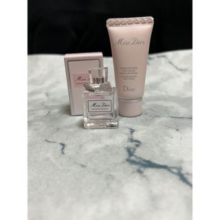 ディオール(Dior)の【未使用、美品】Dior ミニ香水、ミニバンドクリーム(香水(女性用))