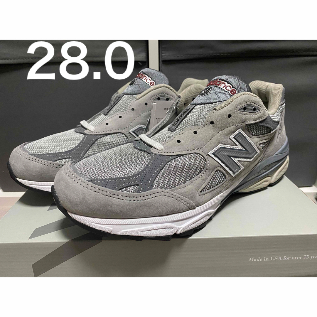 New Balance 990 V3 Gray 28.0㎝