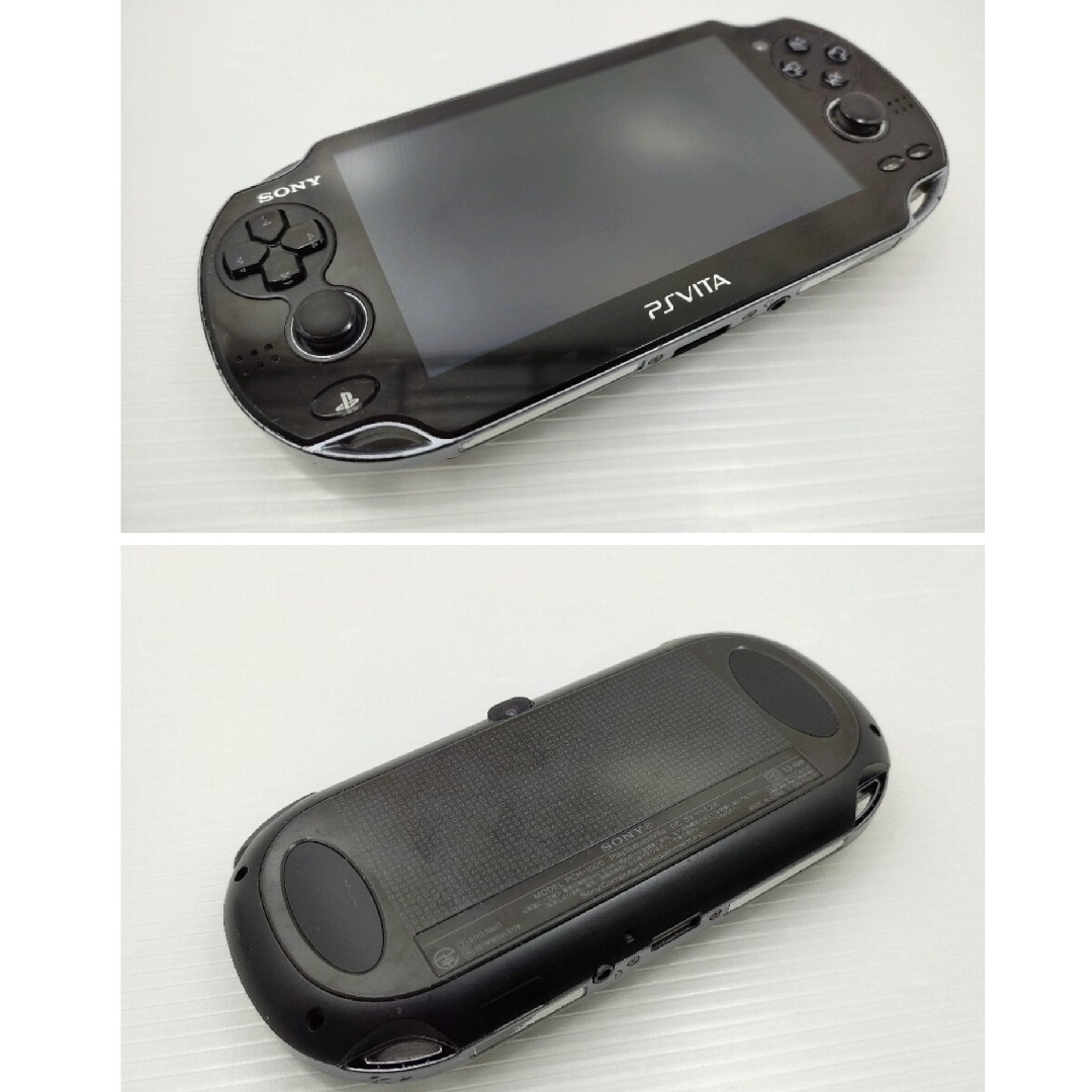 【動作品】PlayStation Vita ブラックPCH-1000 本体