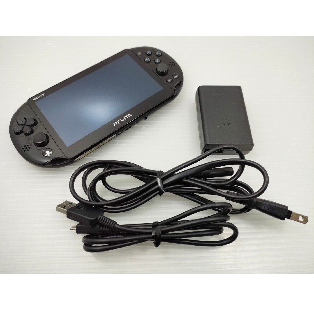 PlayStation Vita - 【動作良好】PSVita PCH-2000ZA11ブラック 本体の