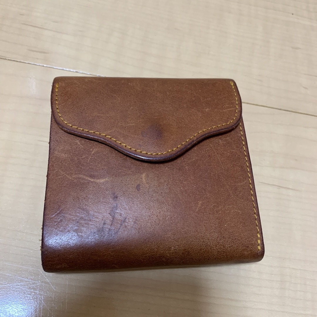 美品❗️Tandey 二つ折り財布 アンティークブラウン