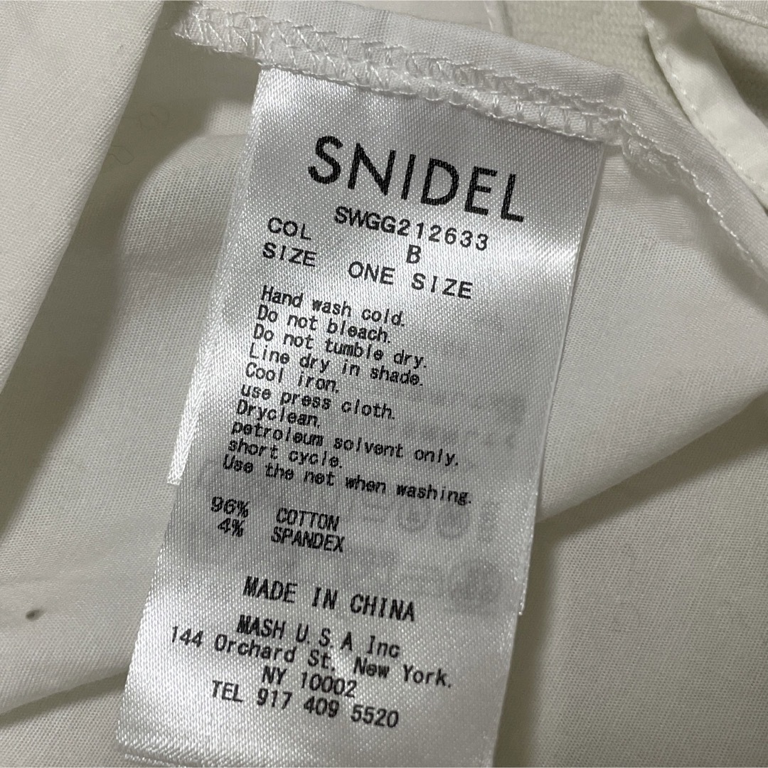 SNIDEL(スナイデル)のsnidel 付け襟 レディースのアクセサリー(つけ襟)の商品写真