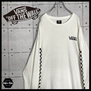 VANS　スカルソード　ビッグプリント　ナンバリングTシャツ　バンズ　ヴァンズ