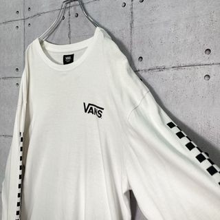 VANS　スカルソード　ビッグプリント　ナンバリングTシャツ　バンズ　ヴァンズ