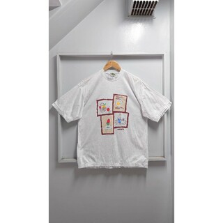 ラコステ(LACOSTE)の90’s CHEMISE LACOSTE HOME WEAR プリント Tシャツ(Tシャツ/カットソー(半袖/袖なし))