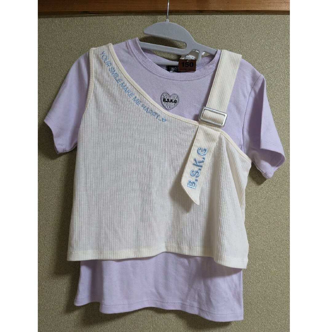 BISKEE　Tシャツ キッズ/ベビー/マタニティのキッズ服女の子用(90cm~)(Tシャツ/カットソー)の商品写真