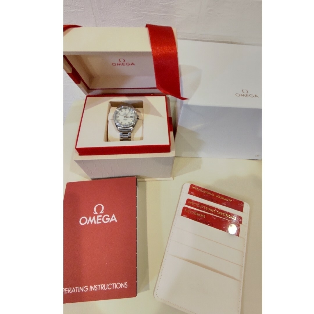 新品未使用　シーマスター　アクアテラ　ダイアモンド　自動巻 レディースのファッション小物(腕時計)の商品写真