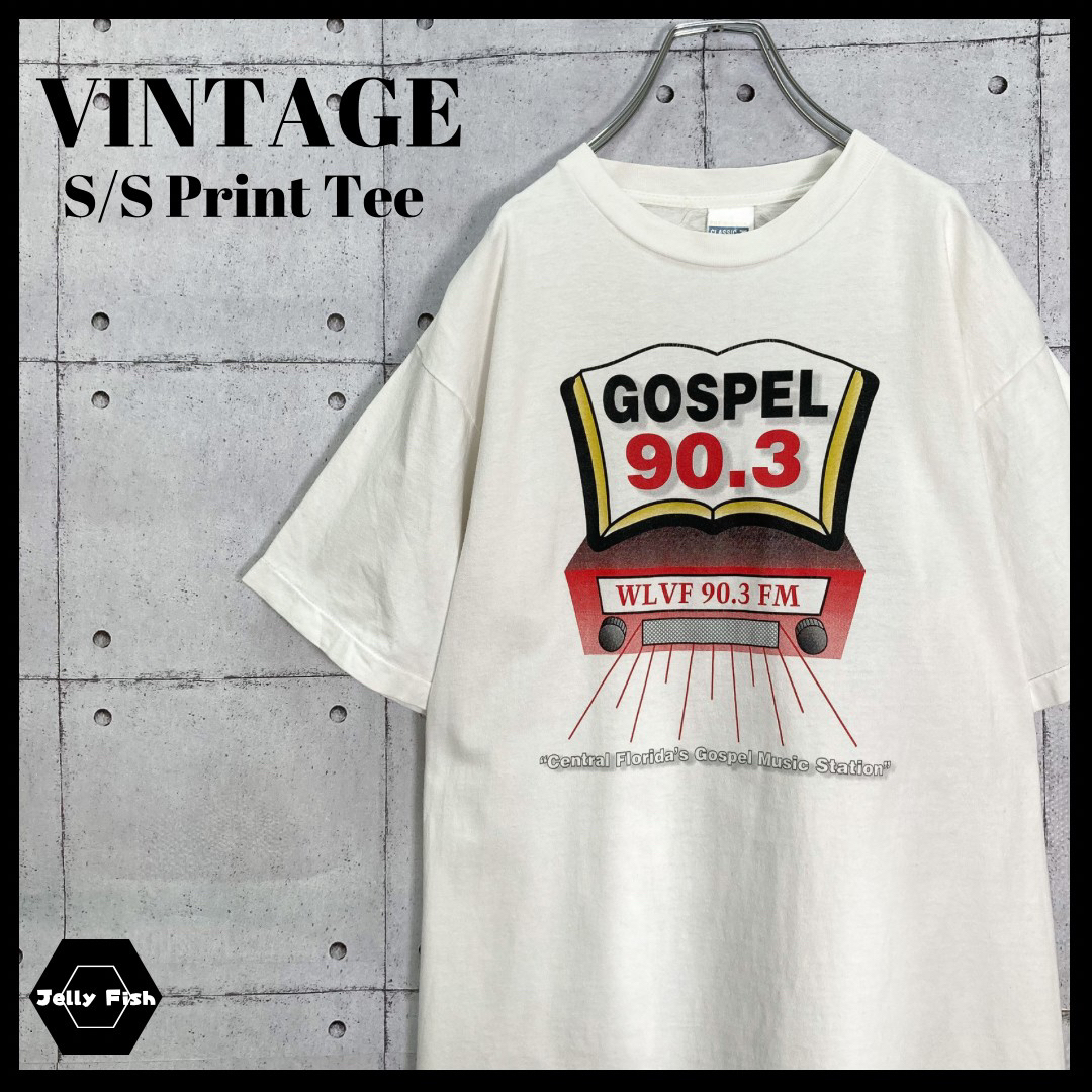 ART VINTAGE(アートヴィンテージ)の【希少】90s VINTAGE シングルステッチ 半袖Tシャツ USA製 古着 メンズのトップス(Tシャツ/カットソー(半袖/袖なし))の商品写真