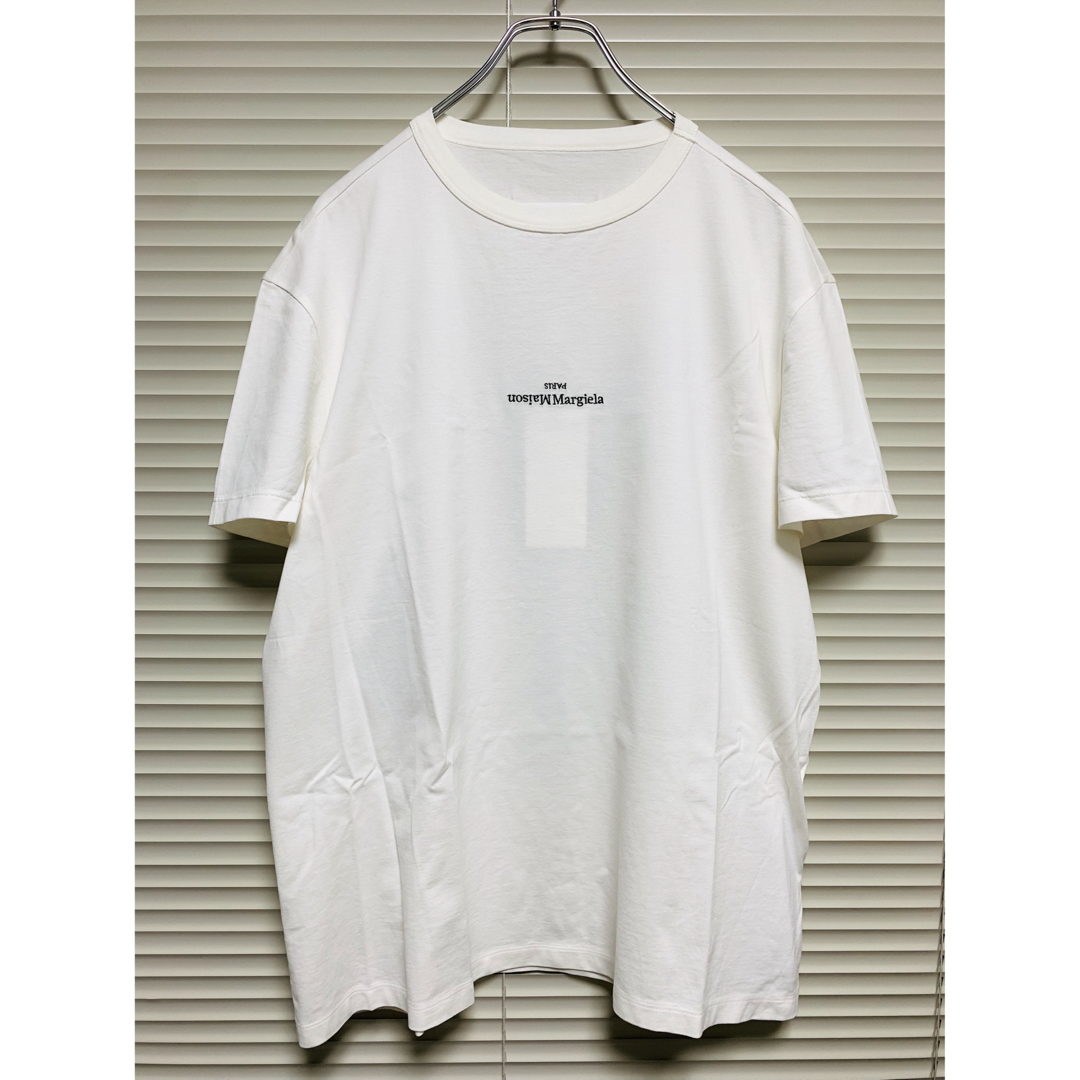 新品《 Maison Margiela 》ディストーテッド ロゴ Tシャツ 50 - T