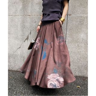 アメリヴィンテージ(Ameri VINTAGE)のAmeri Vintage ELLA CIRCULAR SKIRT(ロングスカート)