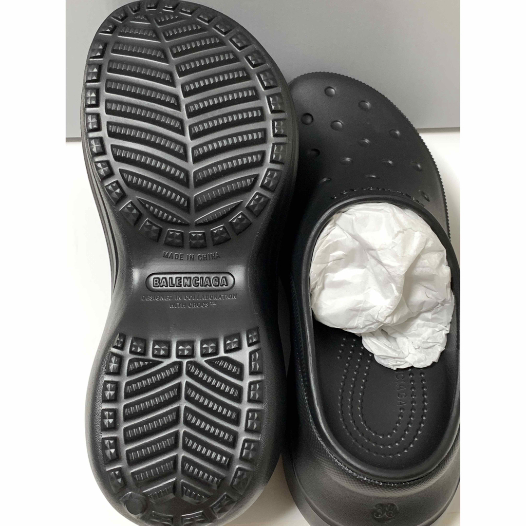 Balenciaga(バレンシアガ)の新品《 BALENCIAGA 》CROCS ミュール 38 バレンシアガ レディースの靴/シューズ(ミュール)の商品写真