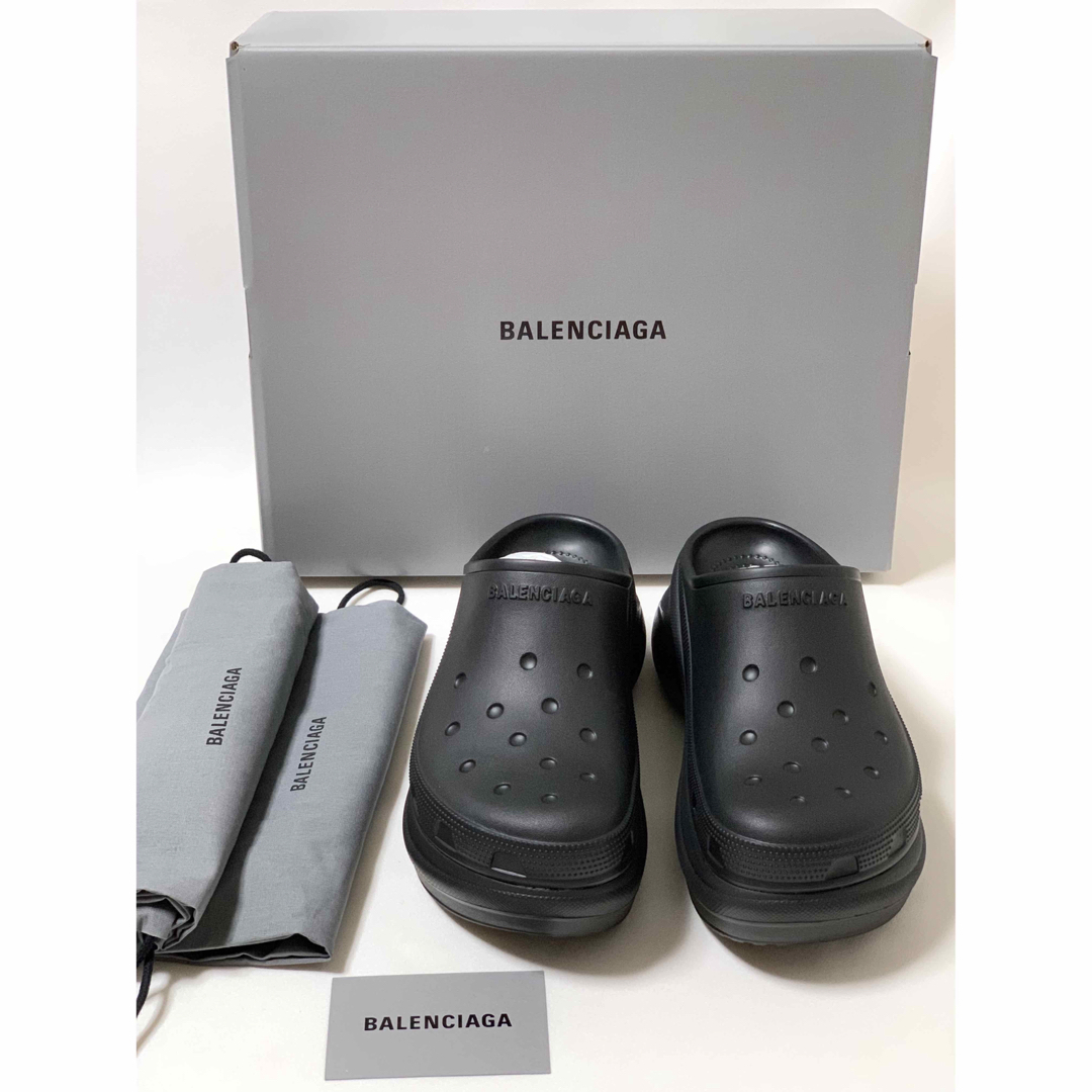 Balenciaga(バレンシアガ)の新品《 BALENCIAGA 》CROCS ミュール 38 バレンシアガ レディースの靴/シューズ(ミュール)の商品写真