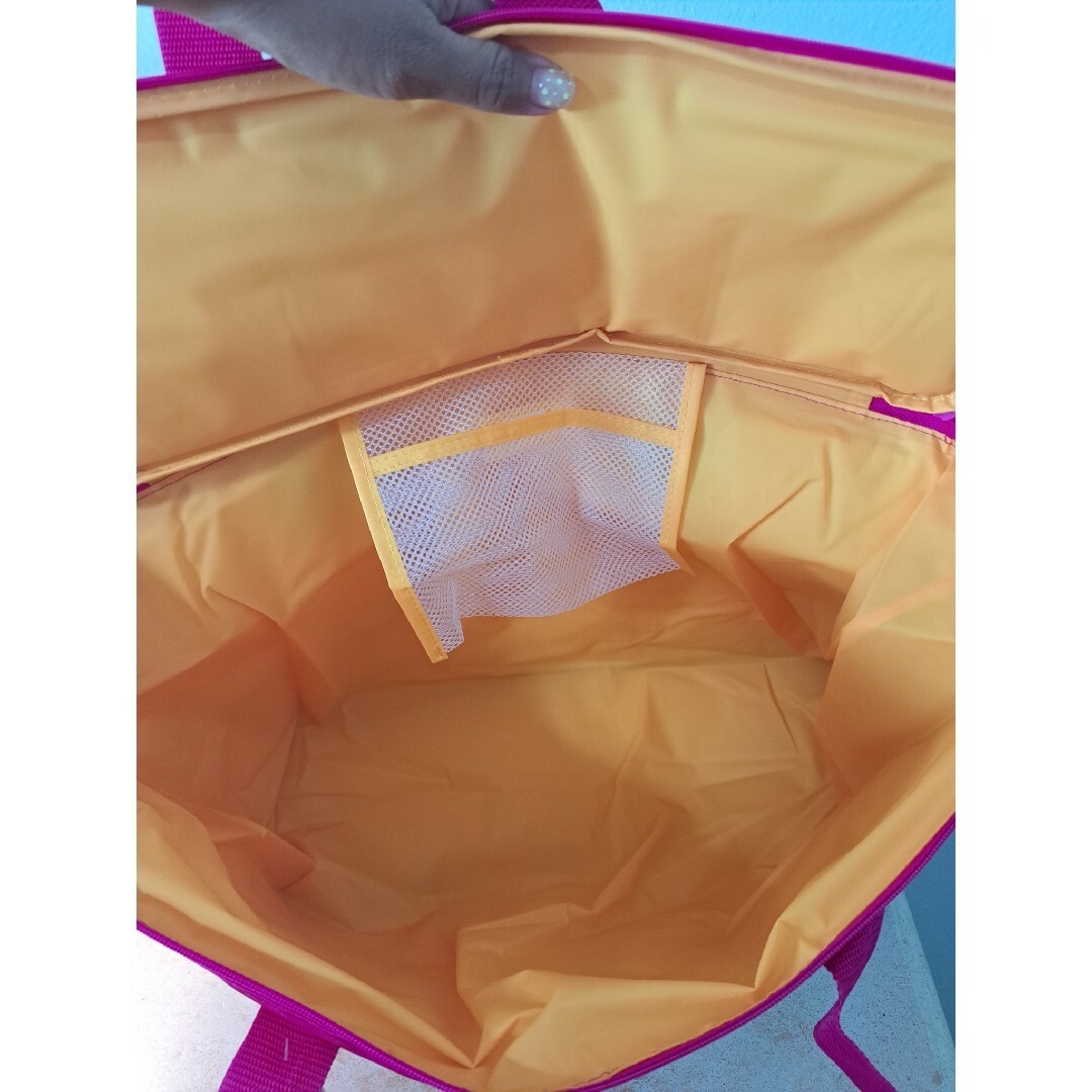 トレジョエコバック　ピンク レディースのバッグ(エコバッグ)の商品写真