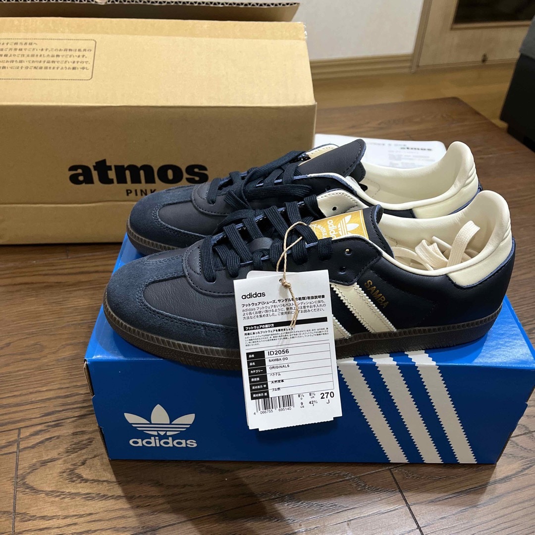adidas SAMBA OG NAVY サンバ ネイビー 27.0cm tic-guinee.net