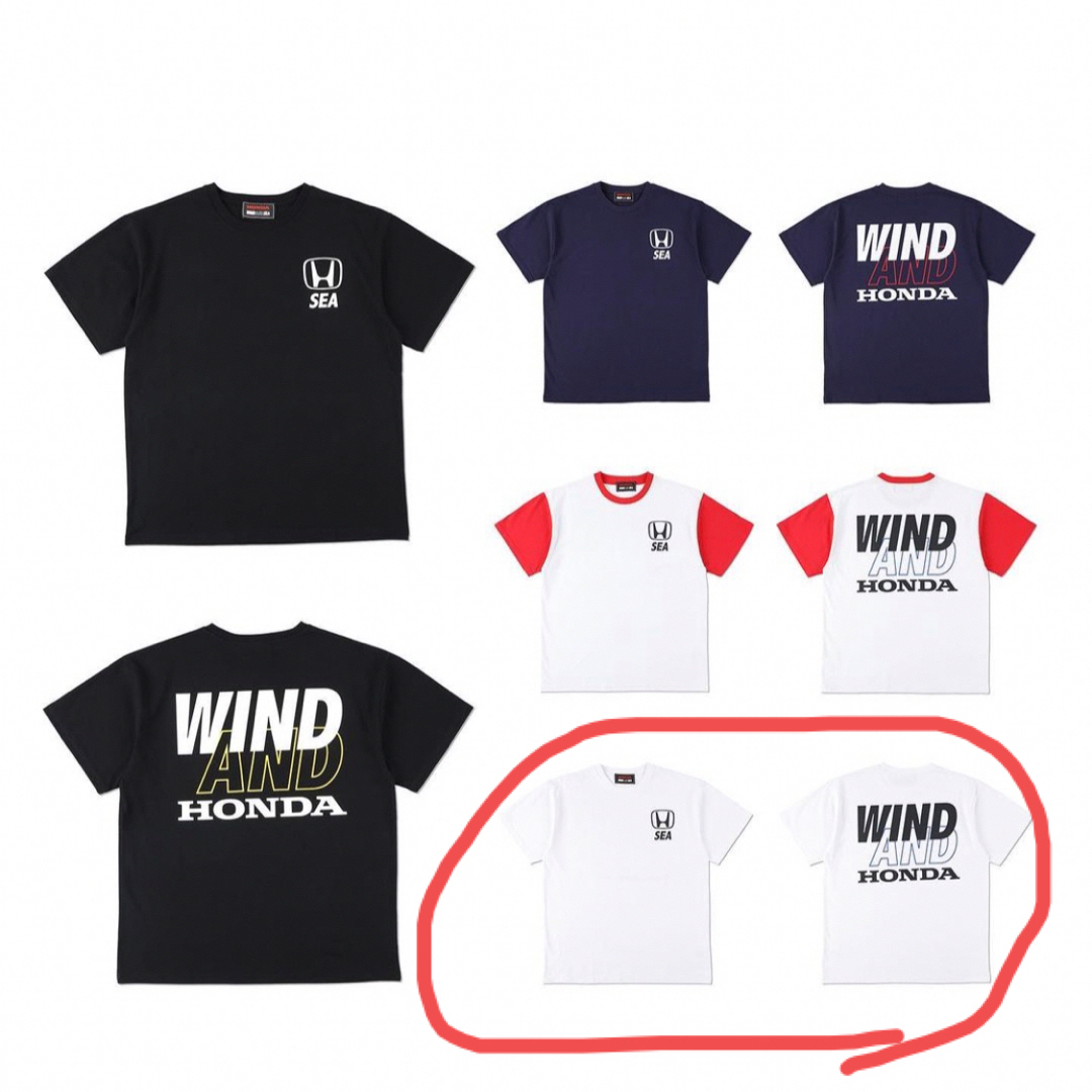 WIND AND SEA(ウィンダンシー)のwind and sea Honda Tシャツ キンプリ メンズのトップス(Tシャツ/カットソー(半袖/袖なし))の商品写真