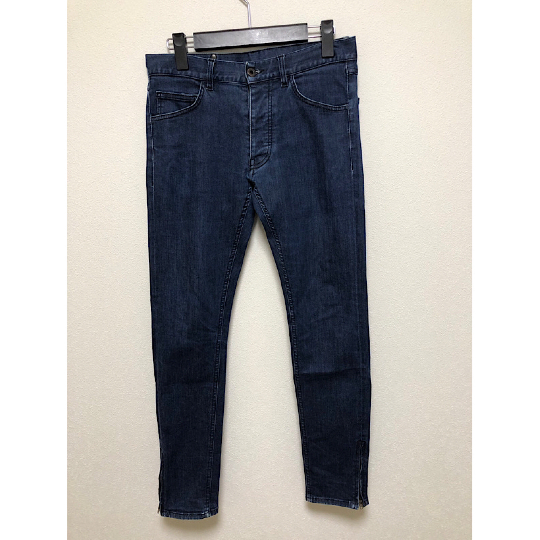 バックラッシュTURCO産ハイパーストレッチスキニーデニム青S-eastgate.mk