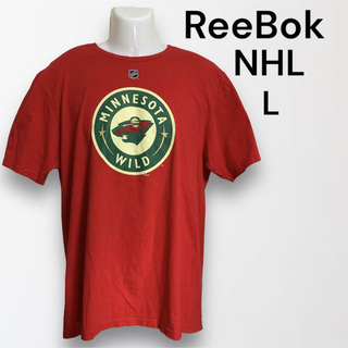 リーボック(Reebok)のリーボック　reebok   Tシャツ　メンズ　ユニフォーム　半袖 NHL(Tシャツ/カットソー(半袖/袖なし))