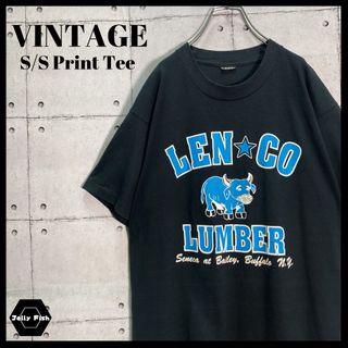 アートヴィンテージ(ART VINTAGE)の【USA製】90s VINTAGE ビンテージ 半袖Tシャツ レアカラー XL(Tシャツ/カットソー(半袖/袖なし))