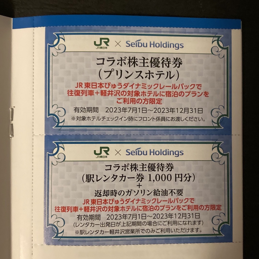 JR東日本　東日本旅客鉄道株式会社　株主優待券　（4割引） 1枚 チケットの乗車券/交通券(鉄道乗車券)の商品写真