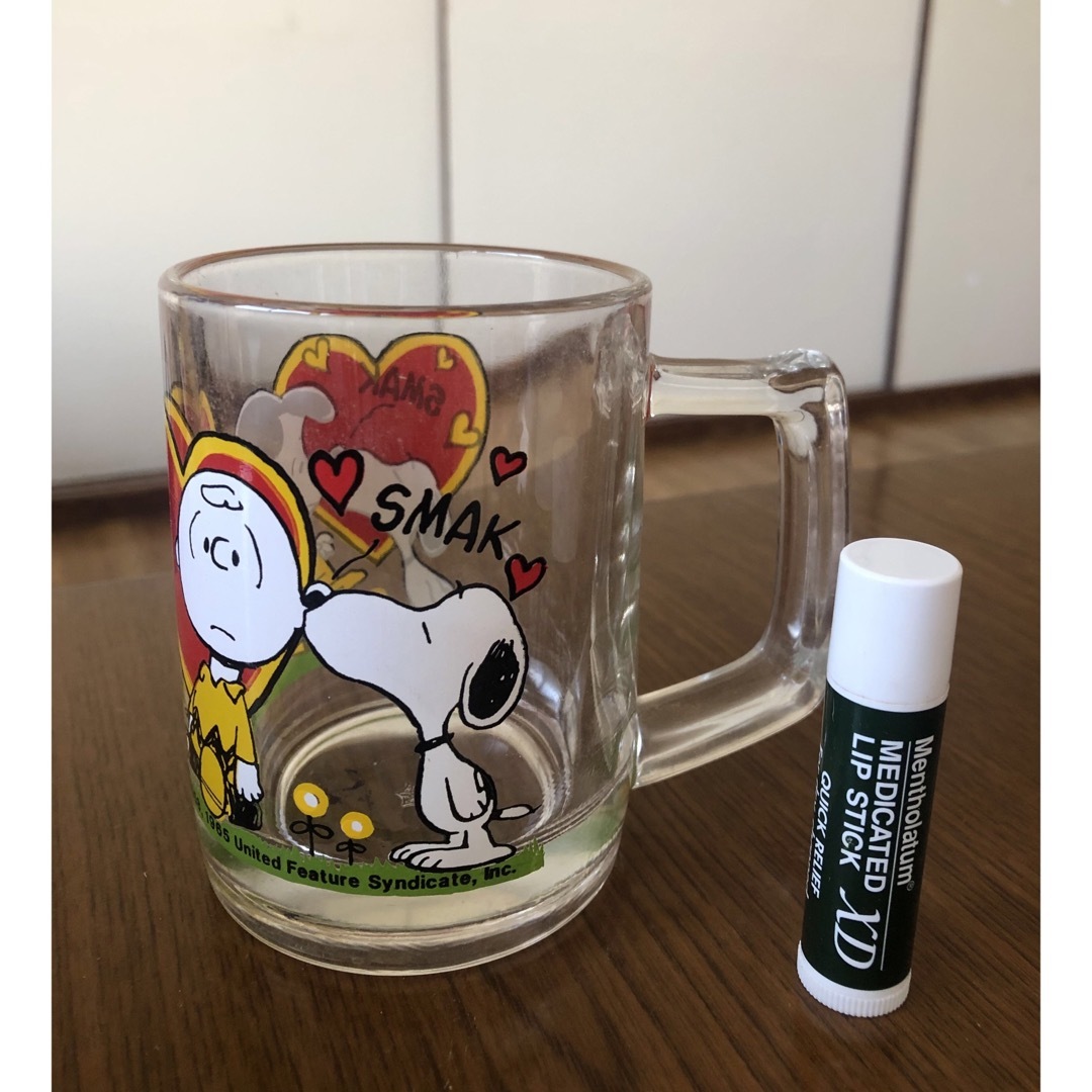 SNOOPY(スヌーピー)のスヌーピー⭐︎ヴィンテージ・ガラスマグ インテリア/住まい/日用品のキッチン/食器(グラス/カップ)の商品写真