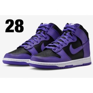 ナイキ(NIKE)のDUNK HIGH RETRO "PSYCHIC PURPLE" 28(スニーカー)