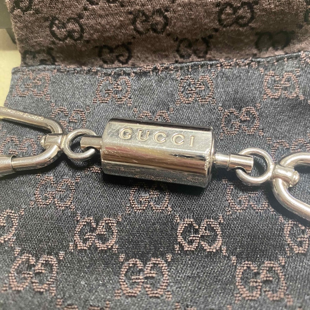 Gucci(グッチ)のGUCCI ダブルキーホルダー　カラビナ メンズのファッション小物(キーホルダー)の商品写真