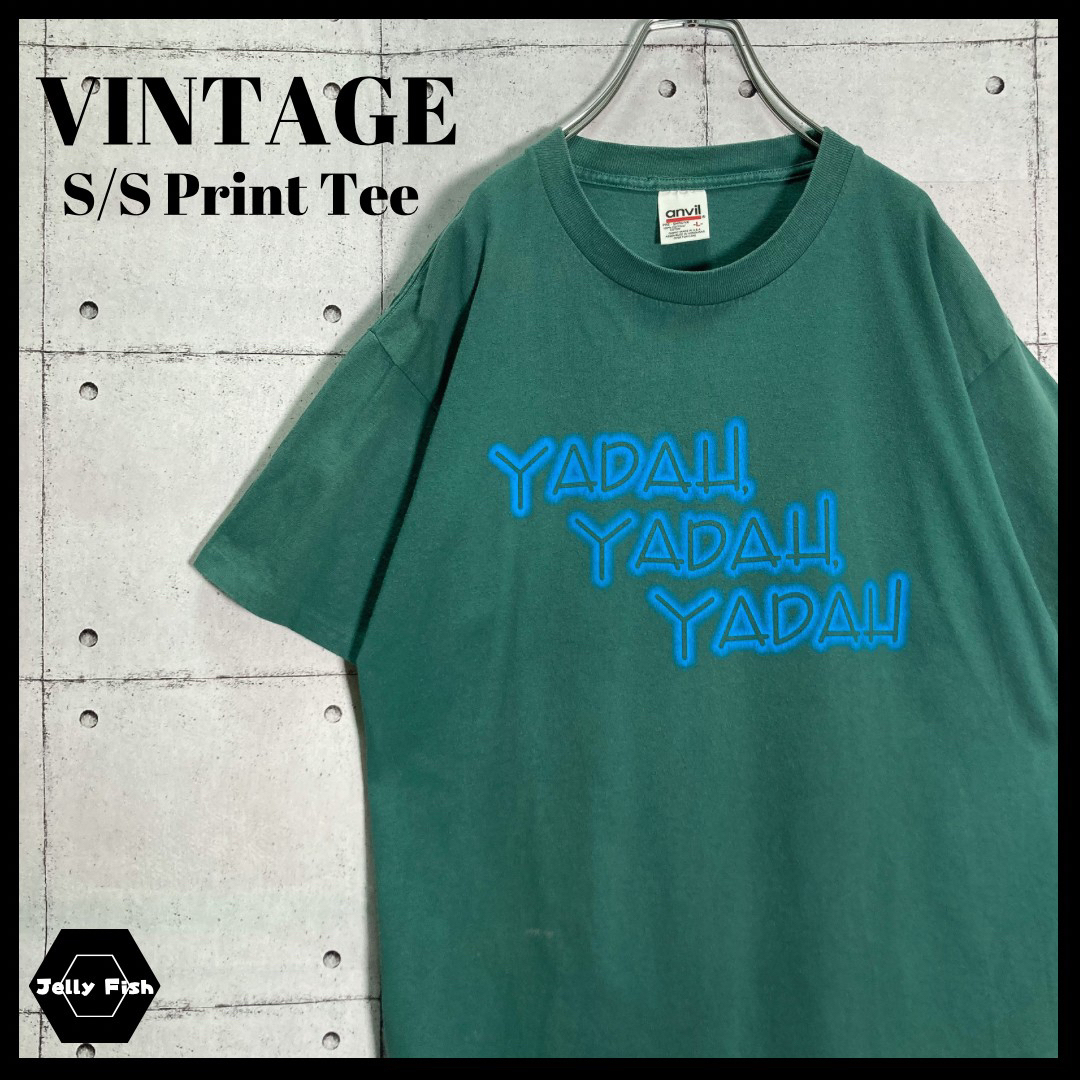 ART VINTAGE(アートヴィンテージ)の【希少カラー】90s VINTAGE 半袖 両面プリント Tシャツ US古着 メンズのトップス(Tシャツ/カットソー(半袖/袖なし))の商品写真