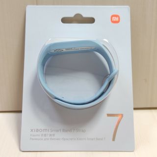 シャオミ(Xiaomi)のシャオミ Xiaomi スマートバンド7 ストラップ ブルー(その他)