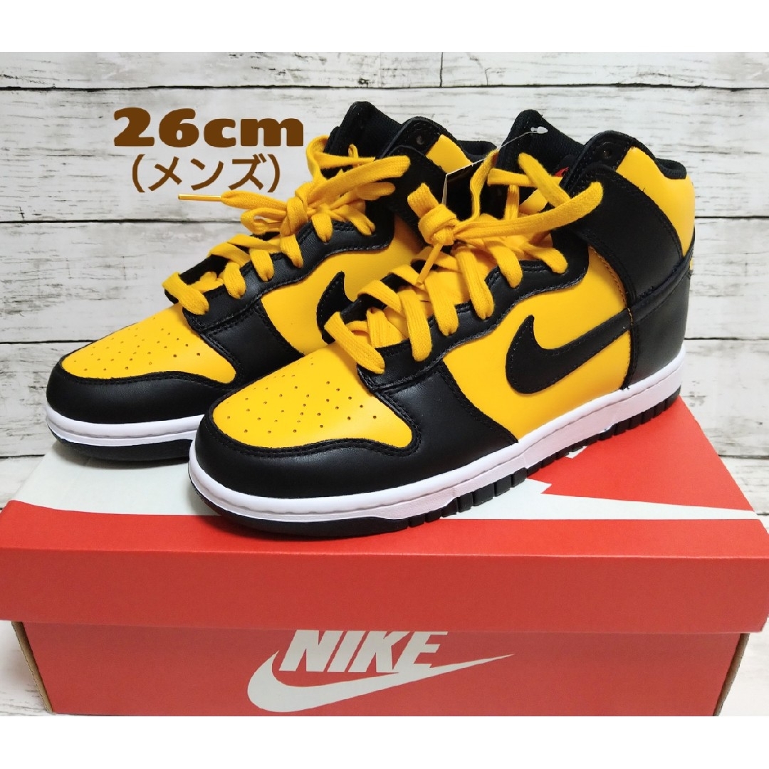 NIKE DUNK HI RETRO 26cmメンズ DD1399 700 - スニーカー