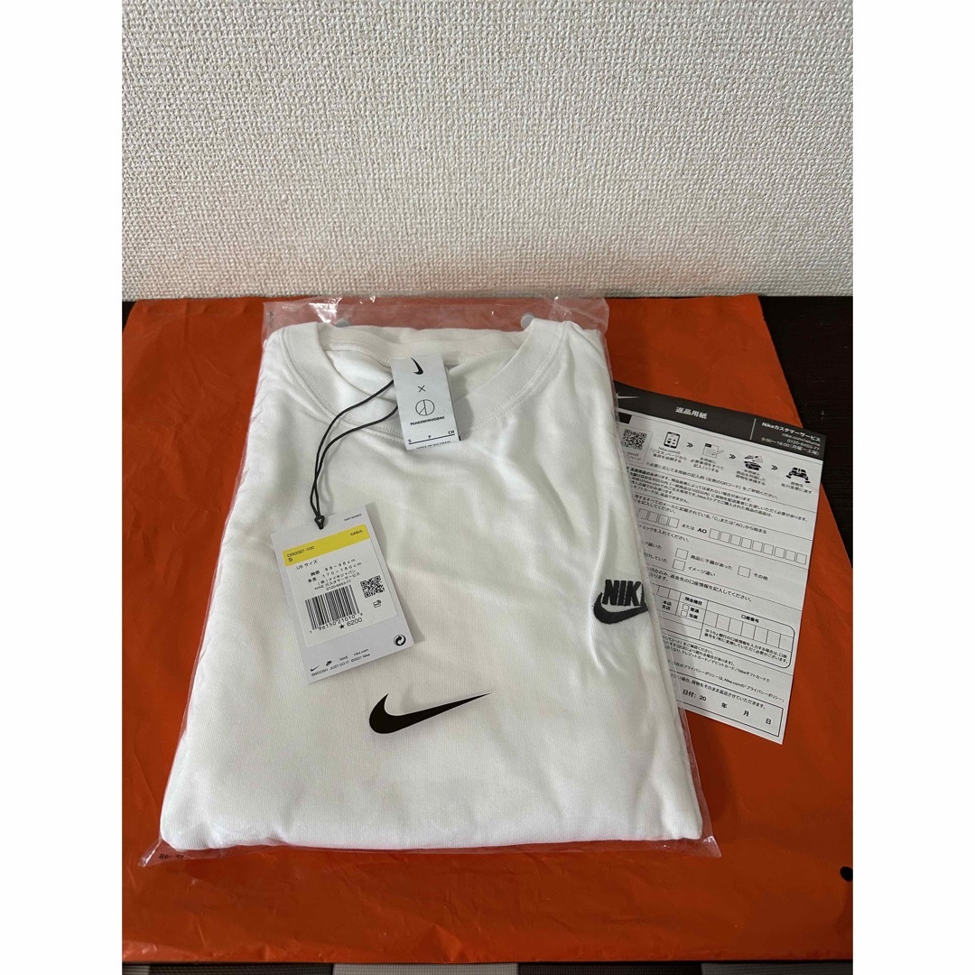 PEACEMINUSONE(ピースマイナスワン)のPEACEMINUSONE PMO x NIKE LS Tee "White"S メンズのトップス(Tシャツ/カットソー(七分/長袖))の商品写真