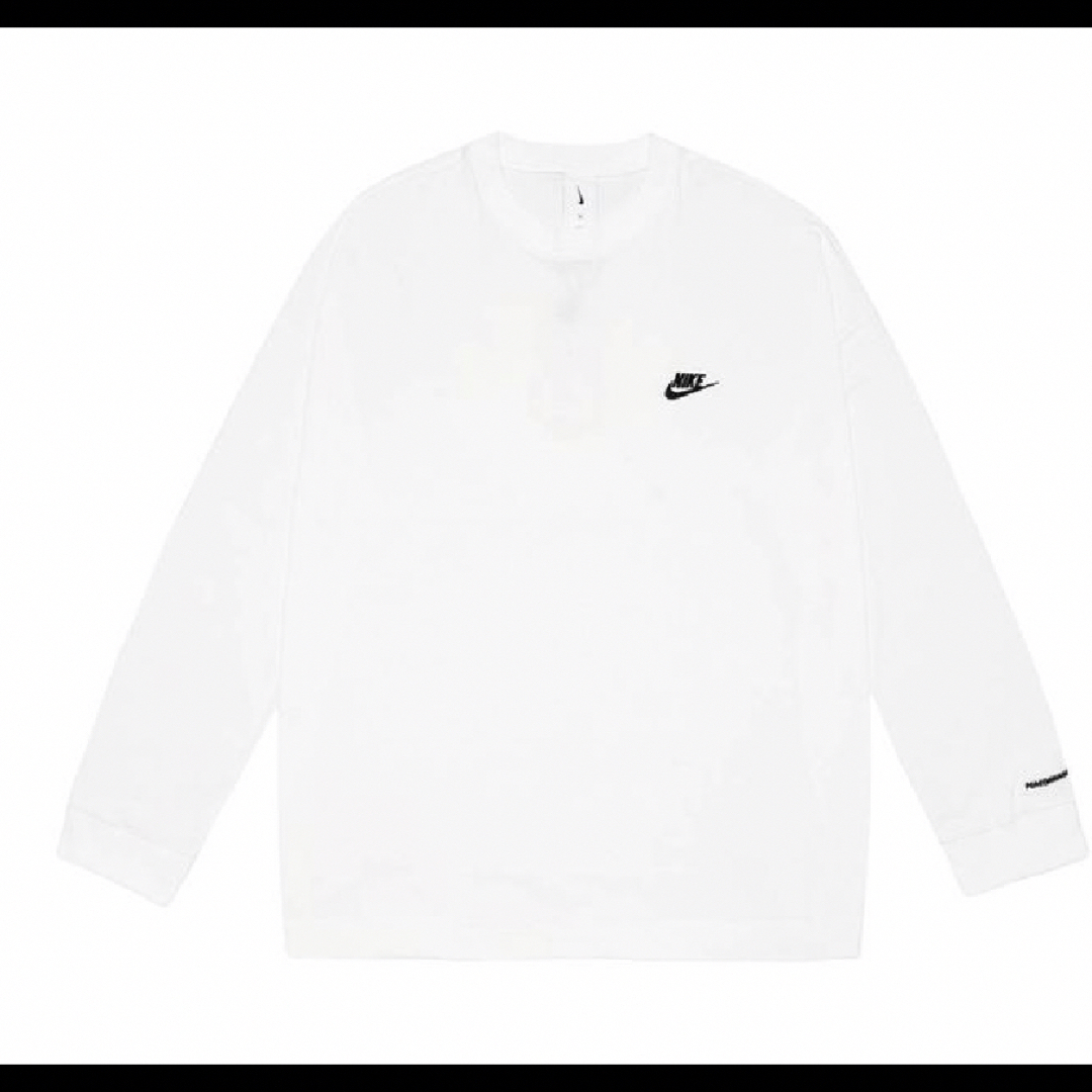 PEACEMINUSONE(ピースマイナスワン)のPEACEMINUSONE PMO x NIKE LS Tee "White"S メンズのトップス(Tシャツ/カットソー(七分/長袖))の商品写真