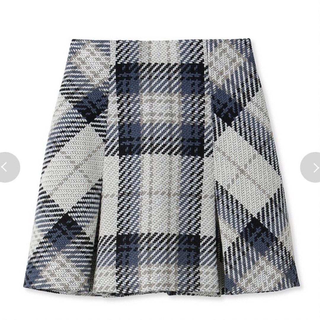 SNIDEL(スナイデル)のロービングチェックミニスカート レディースのスカート(ミニスカート)の商品写真