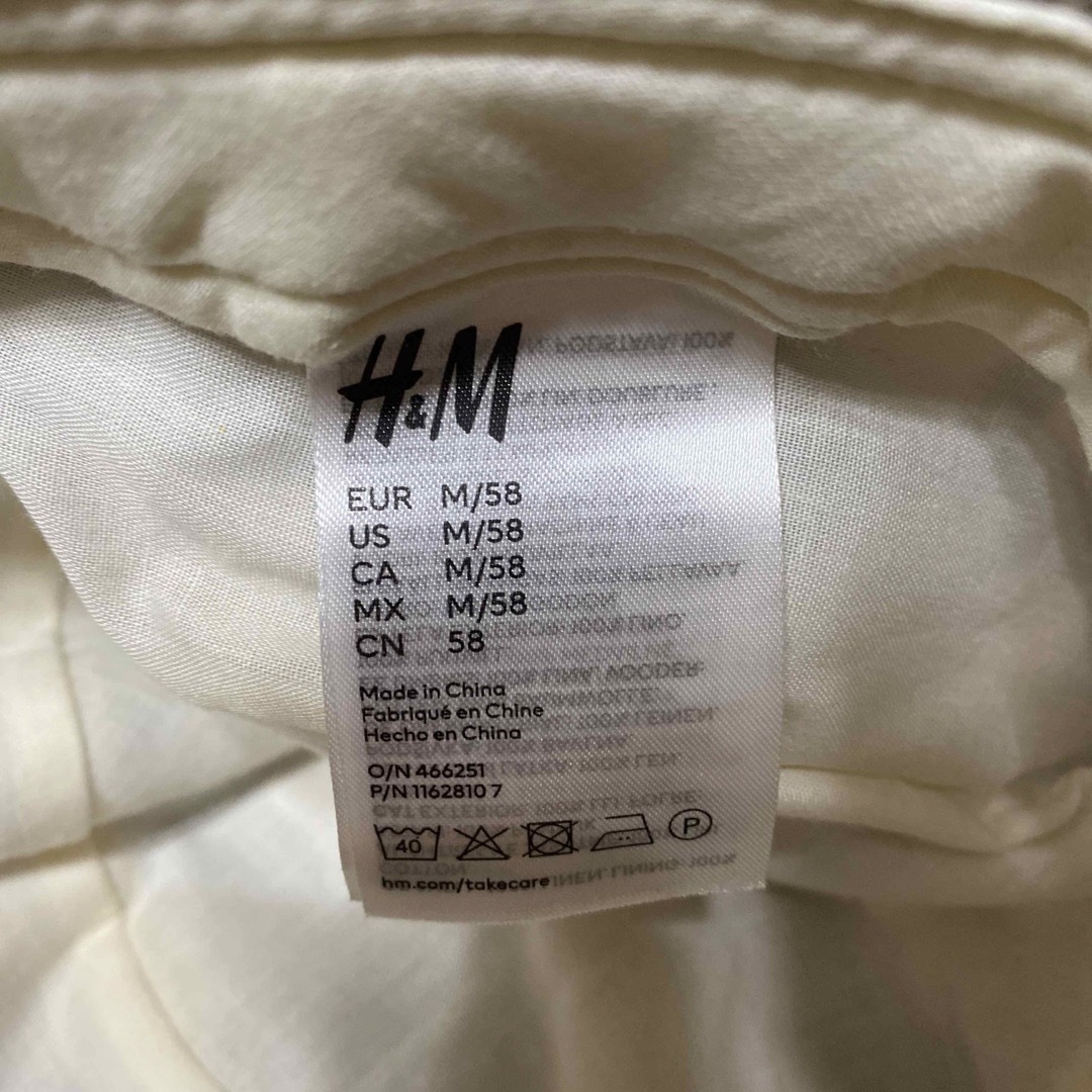 H&M(エイチアンドエム)のH&M リネン  バケットハット レディースの帽子(ハット)の商品写真