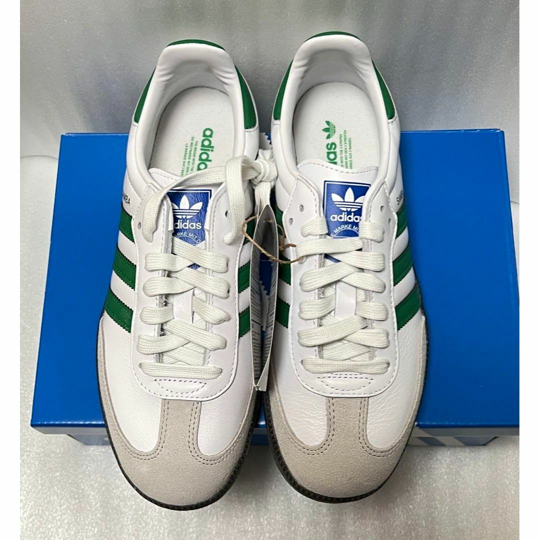 【新品】adidas samba og 24cm グリーン　緑　サンバ