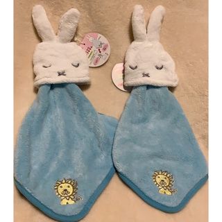 ミッフィー(miffy)の【新品未使用】ミッフィー　マイクロループタオル2枚セット(タオル/バス用品)